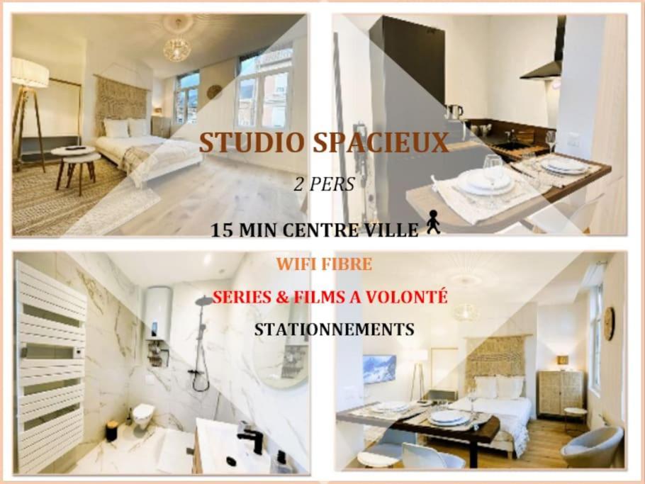 Spacious & Luxuary Studio Amiens Luaran gambar
